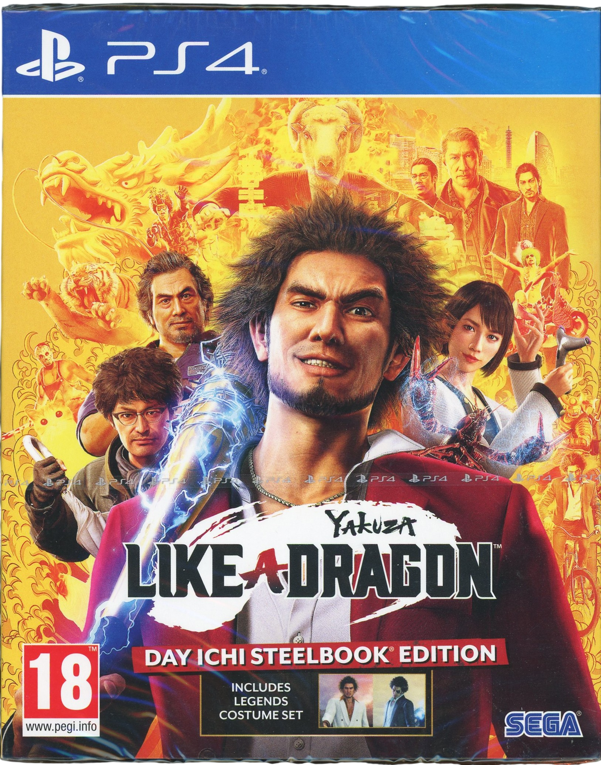 Yakuza – Like a Dragon (Day Ichi SteelBook Edition) (Nytt) - playstation 4 spill (ps4)