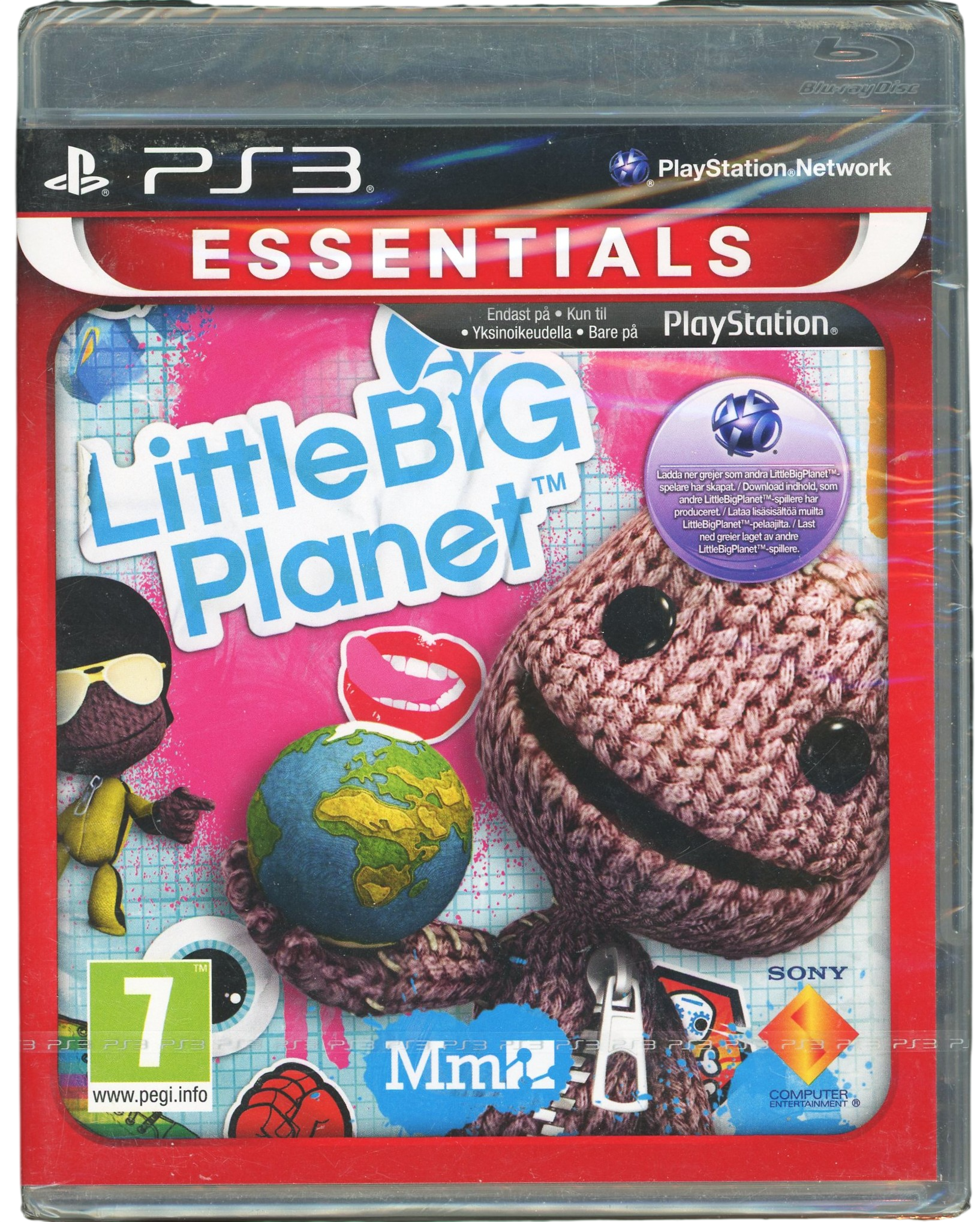 LittleBigPlanet (Nytt) - playstation 3 spill (PS3) (Essentials)