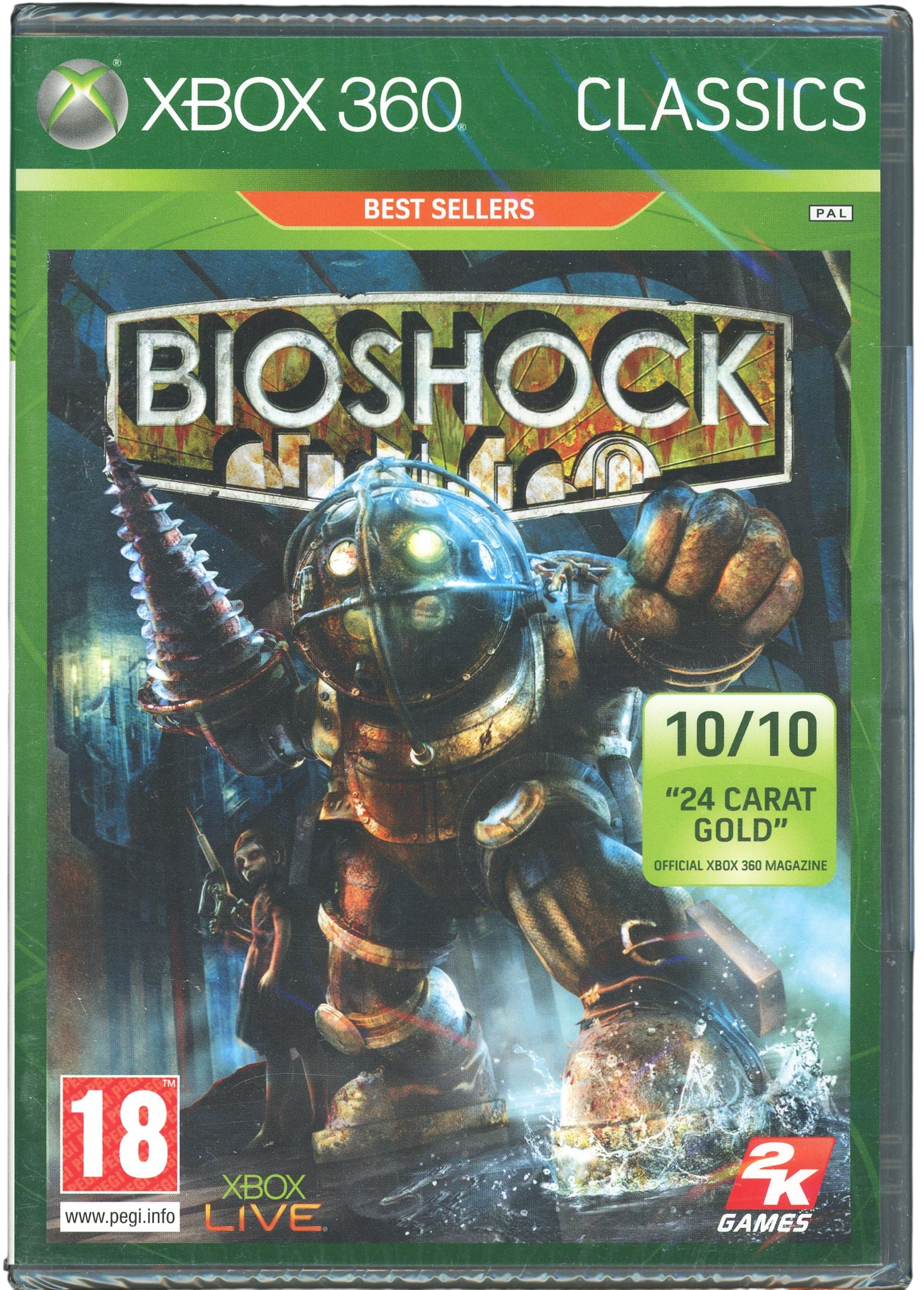 BioShock (Nytt) - Xbox 360 spill (Classics)