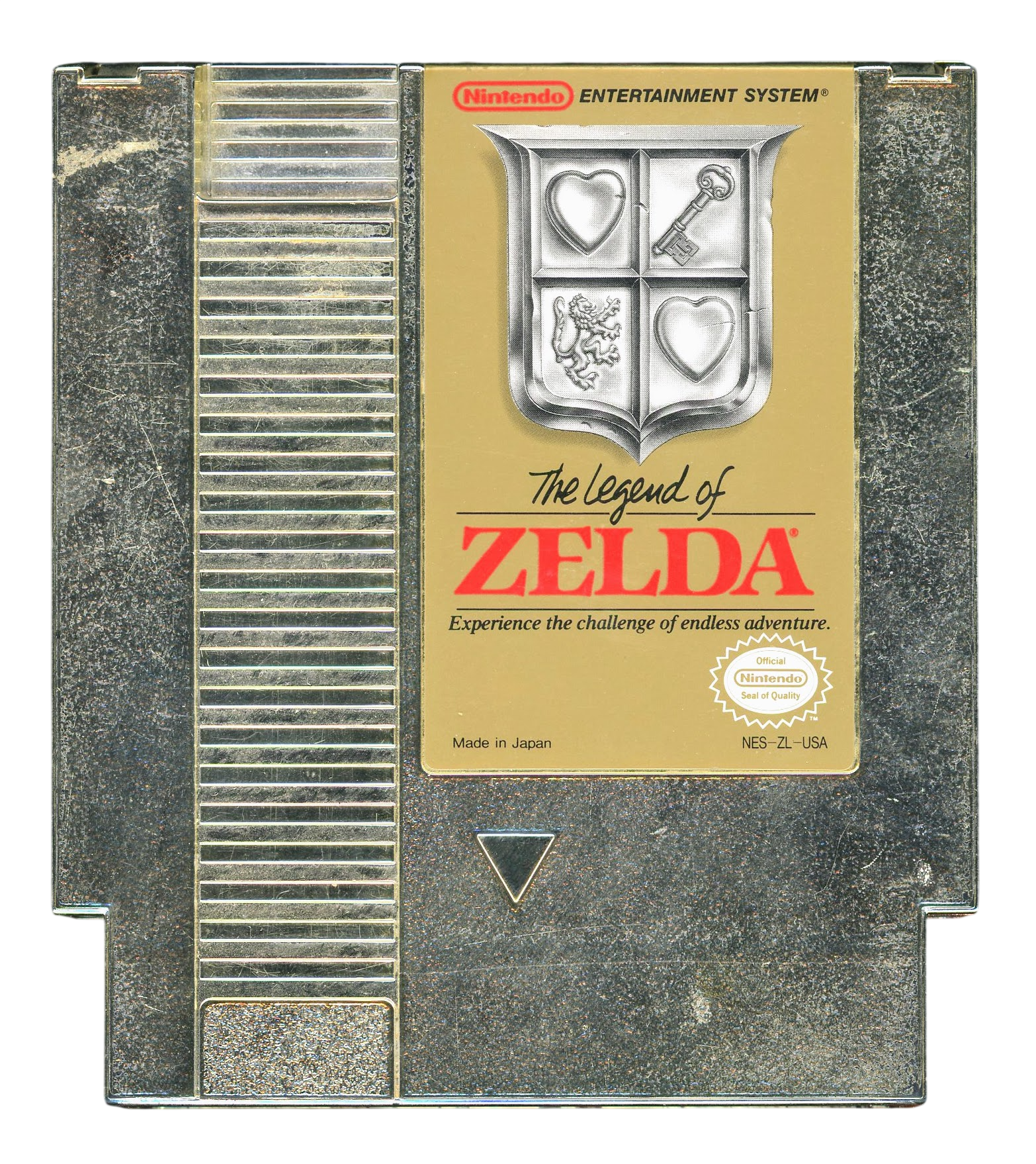 The legend of Zelda (USA) - Nintendo Entertainment system spill (NES)