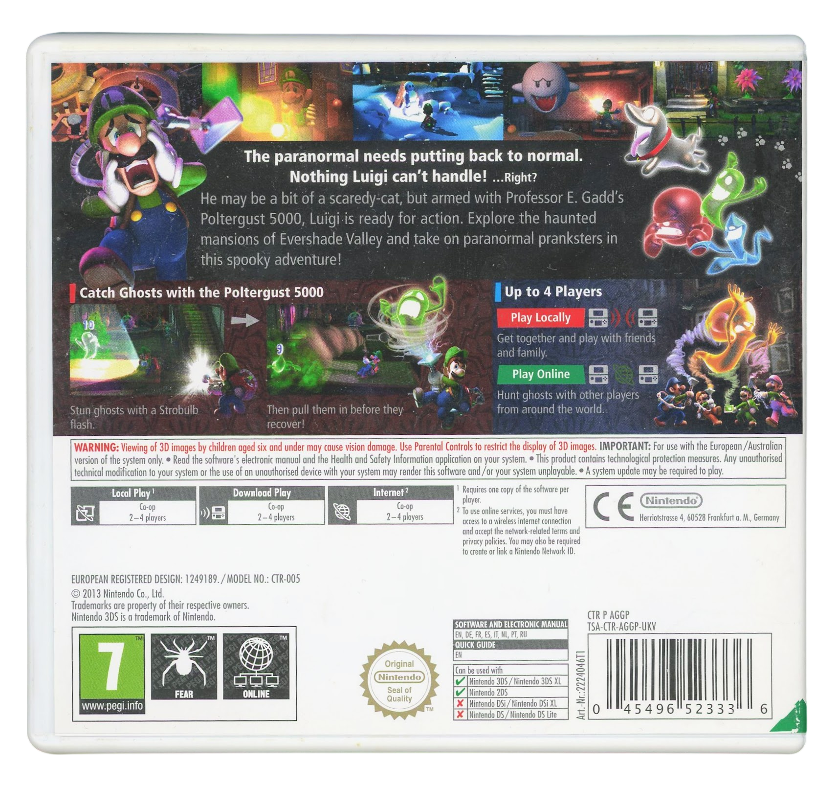 Luigi's mansion – Nintendo 3DS spill
