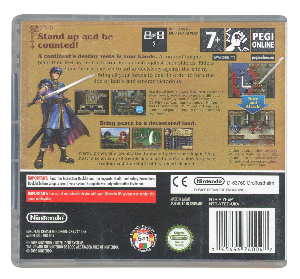 Fire emblem - Shadow dragon – Nintendo DS spill