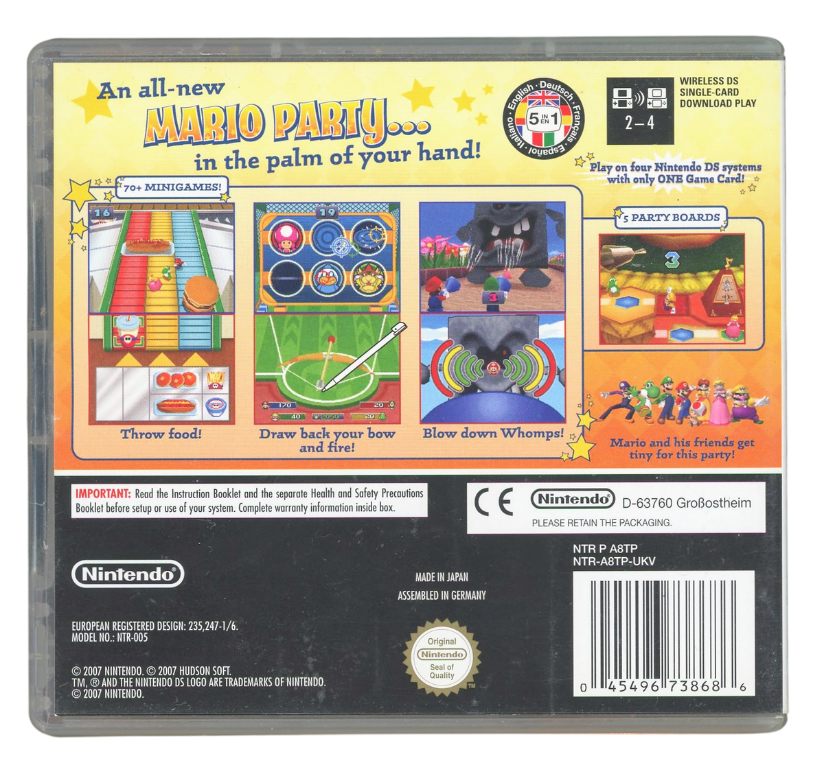 Mario Party DS - Nintendo DS spill