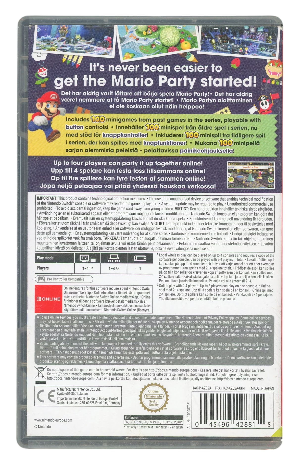 Mario party - Island tour – Nintendo 3DS spill