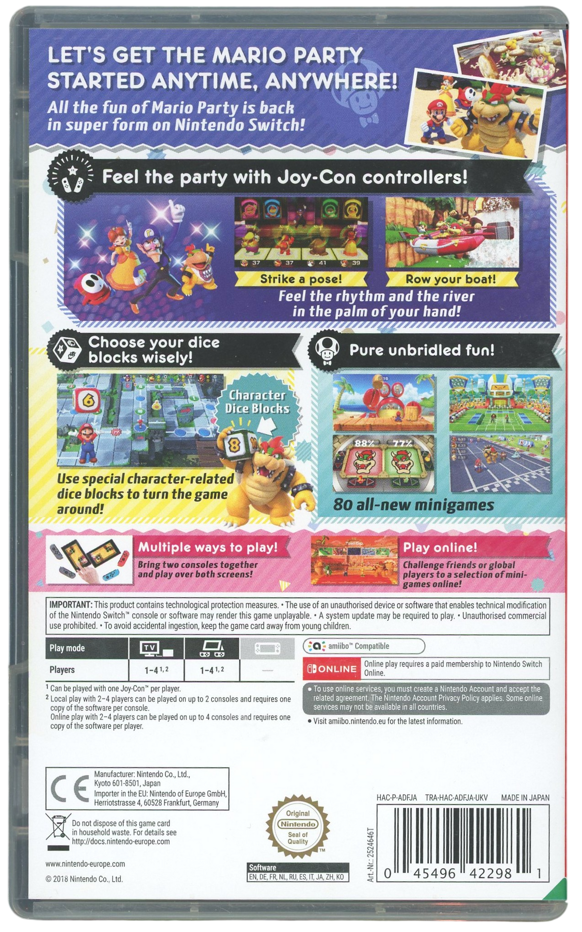 Super Mario Party - Nintendo Switch spill