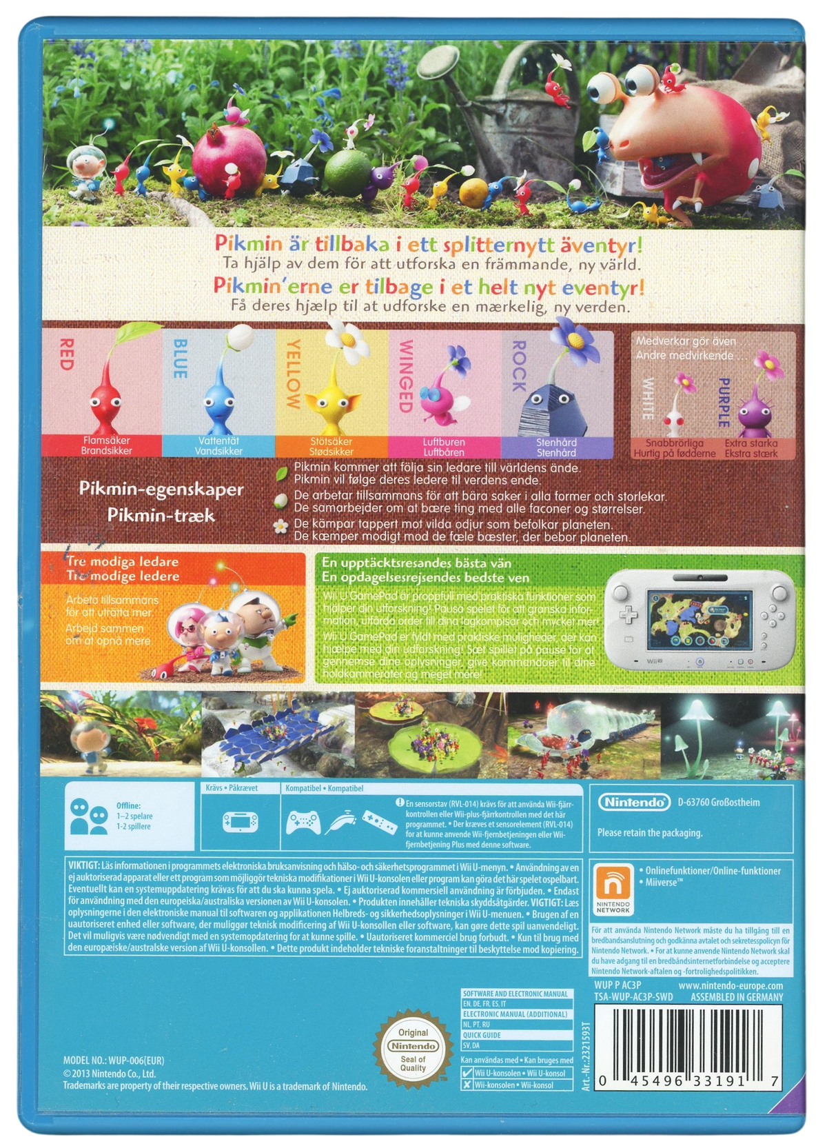 Pikmin 3 - Nintendo Wii U spill