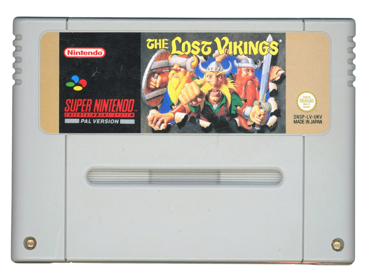The lost vikings (UKV) - Super nintendo entertainment system spill (SNES)