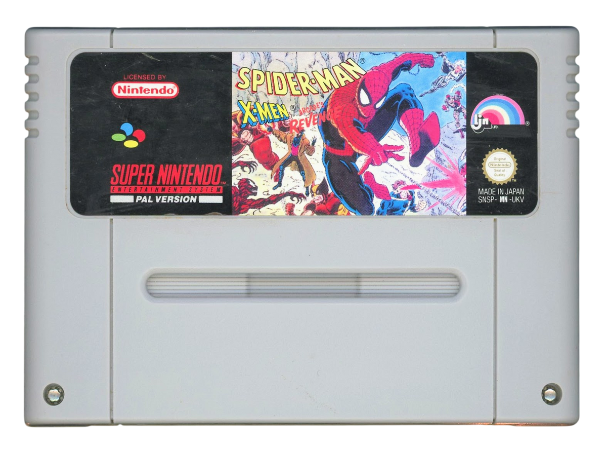 Spider-man and the X-men - Arcade's revenge (UKV) - SNES spill