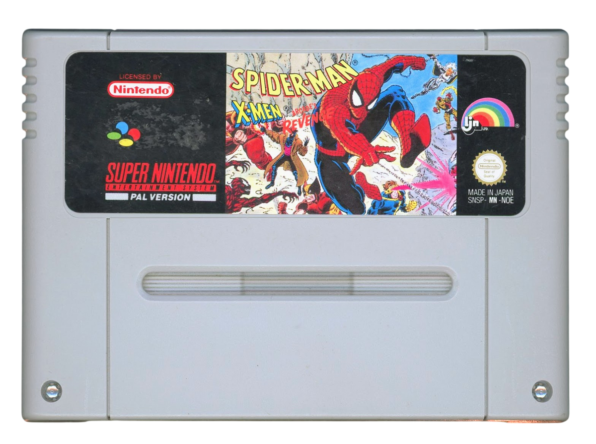 Spider-man and the X-men - Arcade's revenge (NOE) - SNES spill