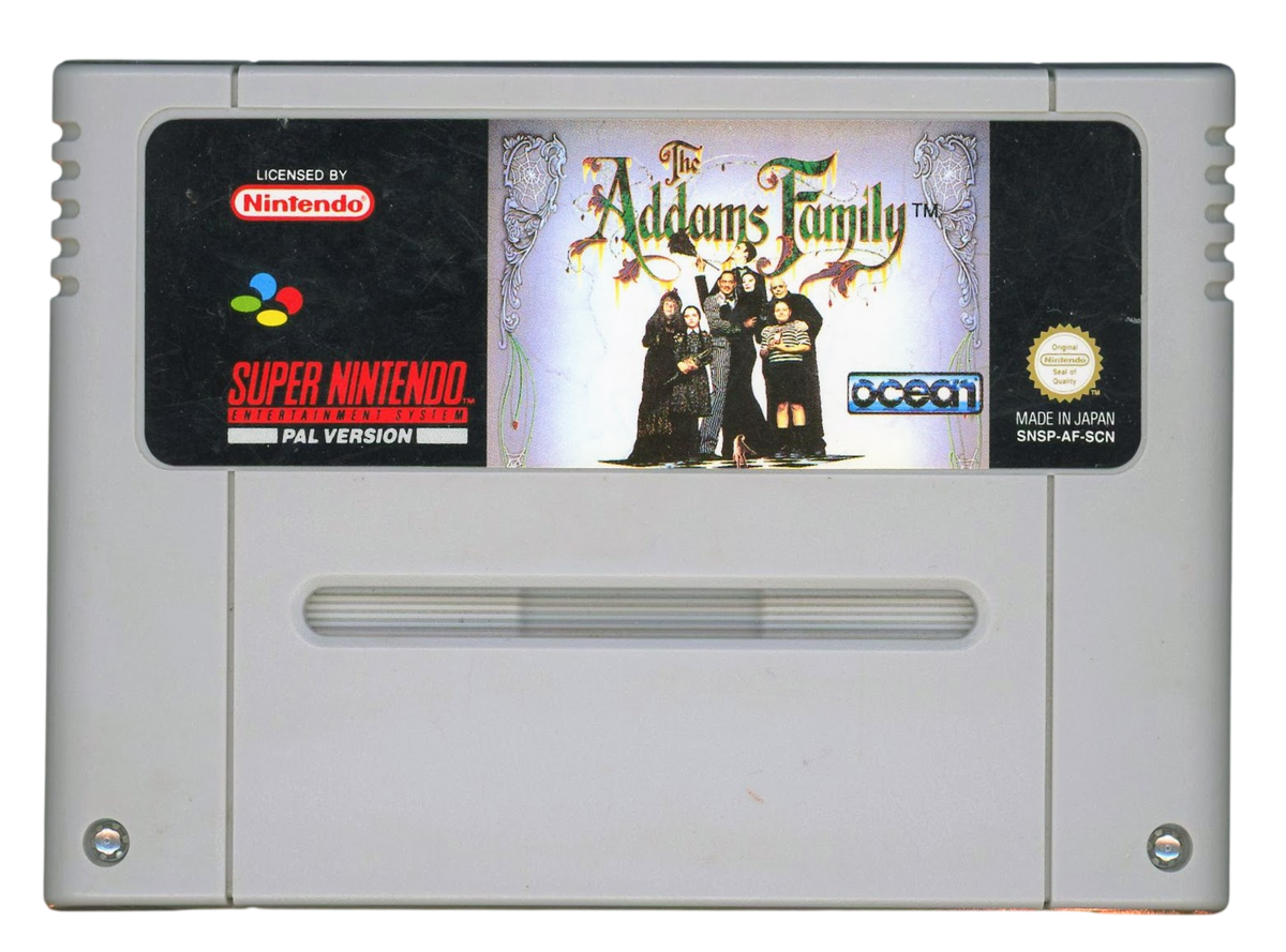 The addams family (SCN) - Super nintendo entertainment system spill (SNES)