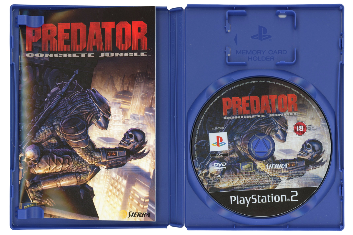 Predator - Concrete jungle - Playstation 2 spill (PS2)