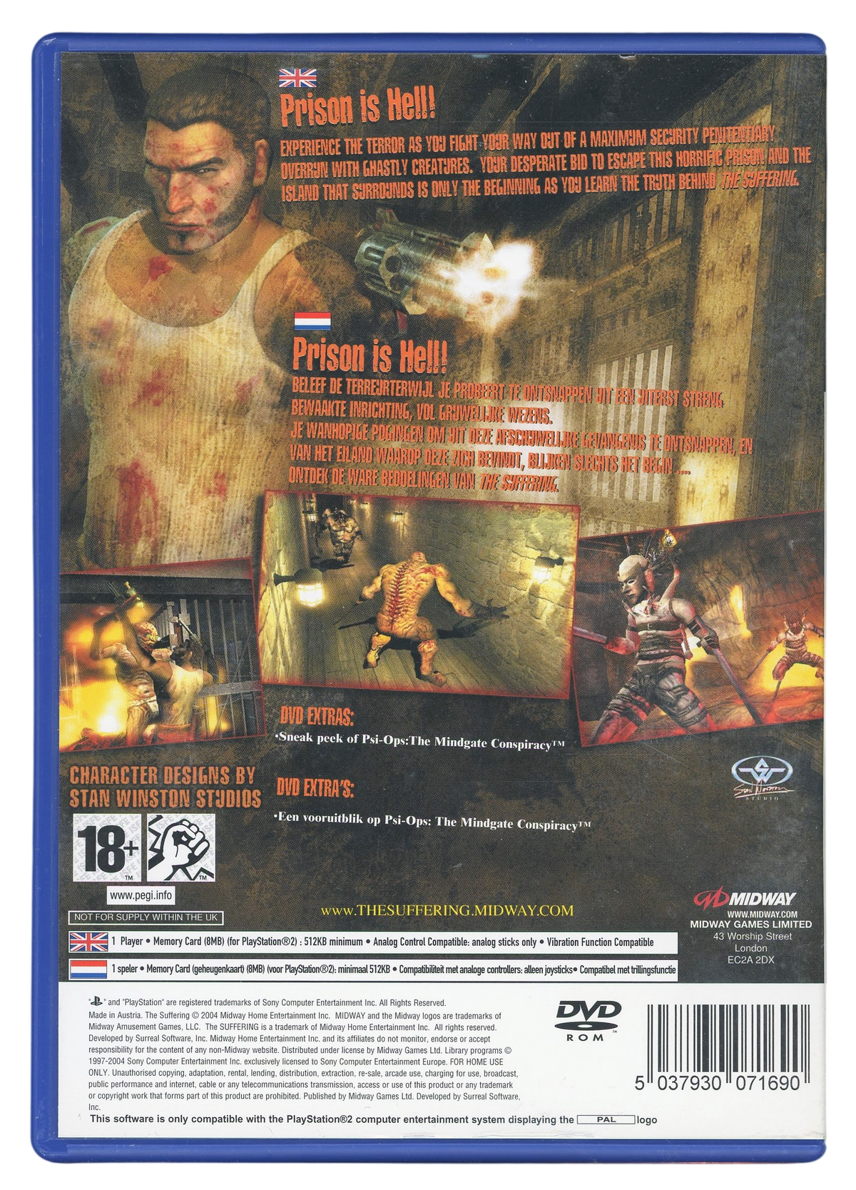 The suffering - Playstation 2 spill (PS2)