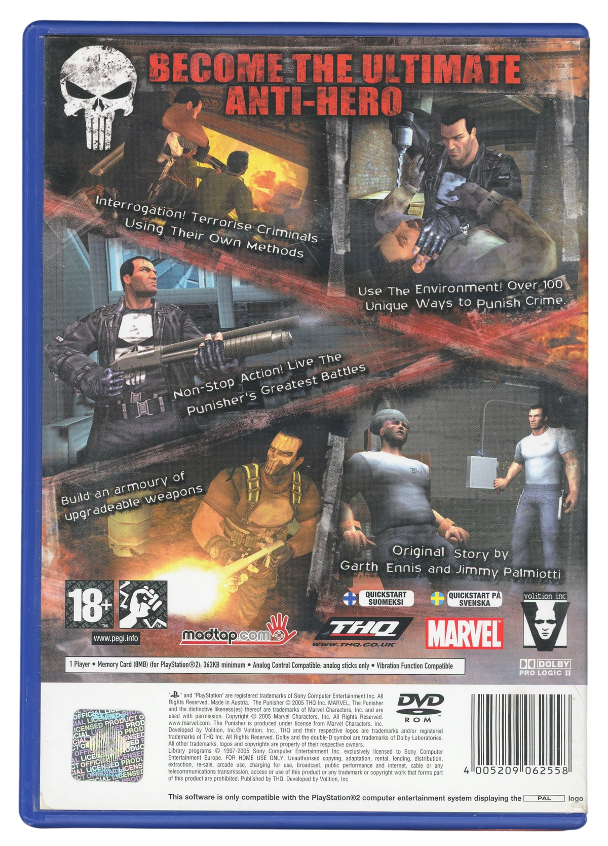 The punisher - Playstation 2 spill (PS2)