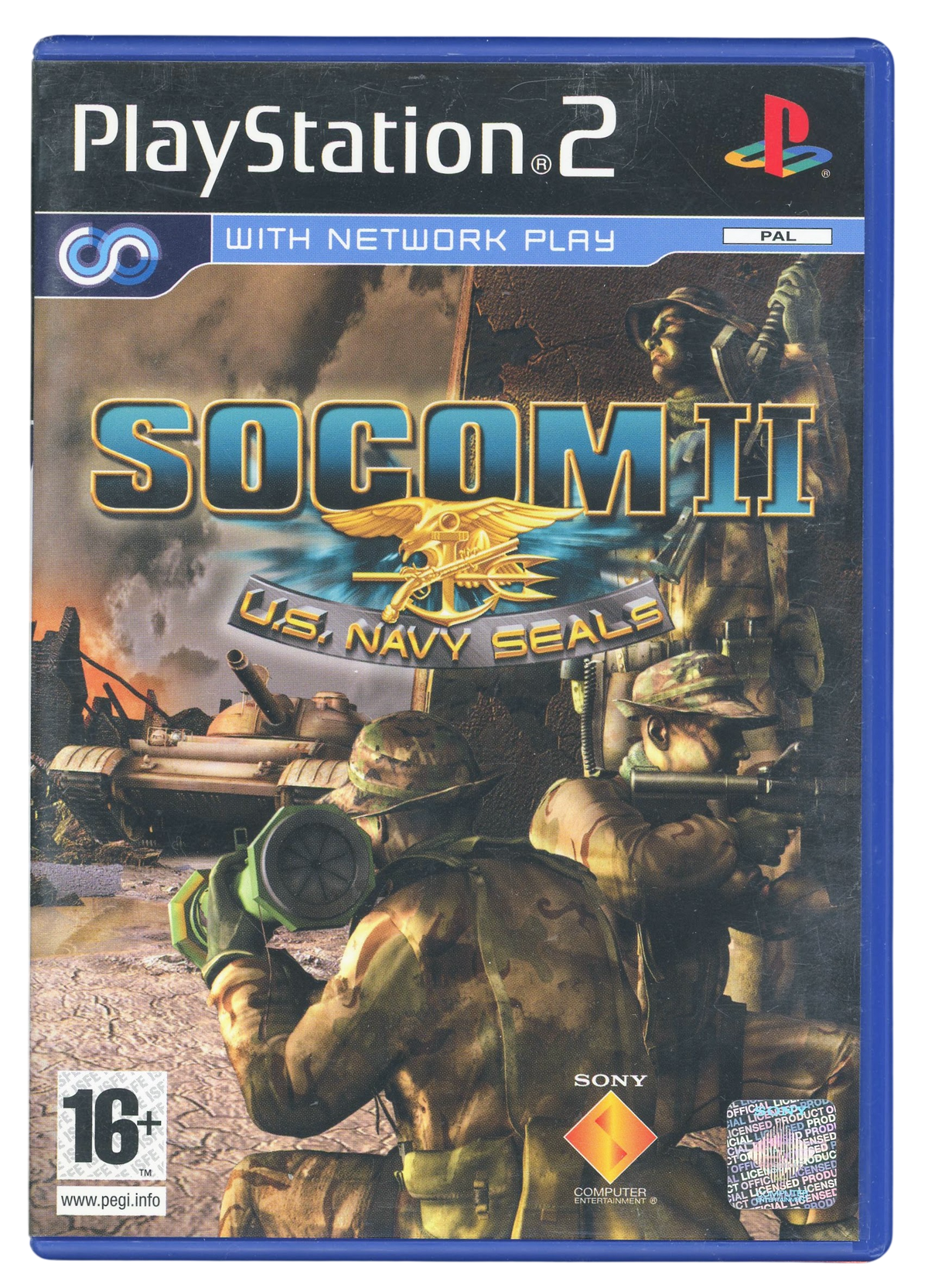 Socom 2: US navy seals - Playstation 2 spill (Ps2)