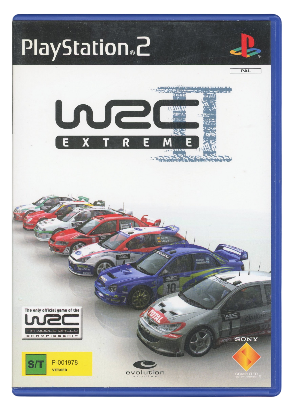 WRC 2: Extreme II / 2 - Playstation 2 spill (PS2)