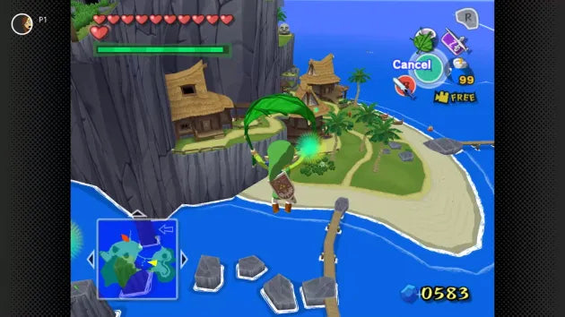 The legend of zelda - The wind waker (player's choice) – Nintendo GameCube spill