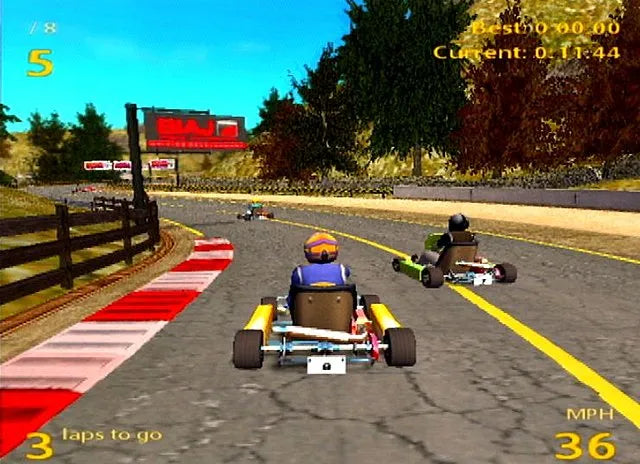 International super karts - Playstation 2 spill (PS2)