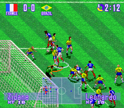 International superstar soccer (I eske) - Sega mega drive spill