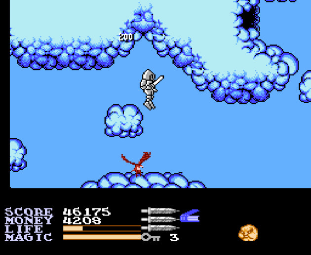 Iron sword - Wizards & warriors II (USA) (i eske) - NES spill