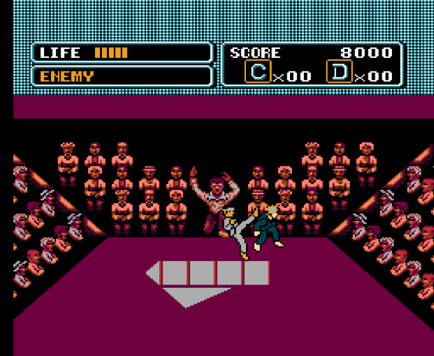 The karate kid (USA) - Nintendo entertainment system / NES spill