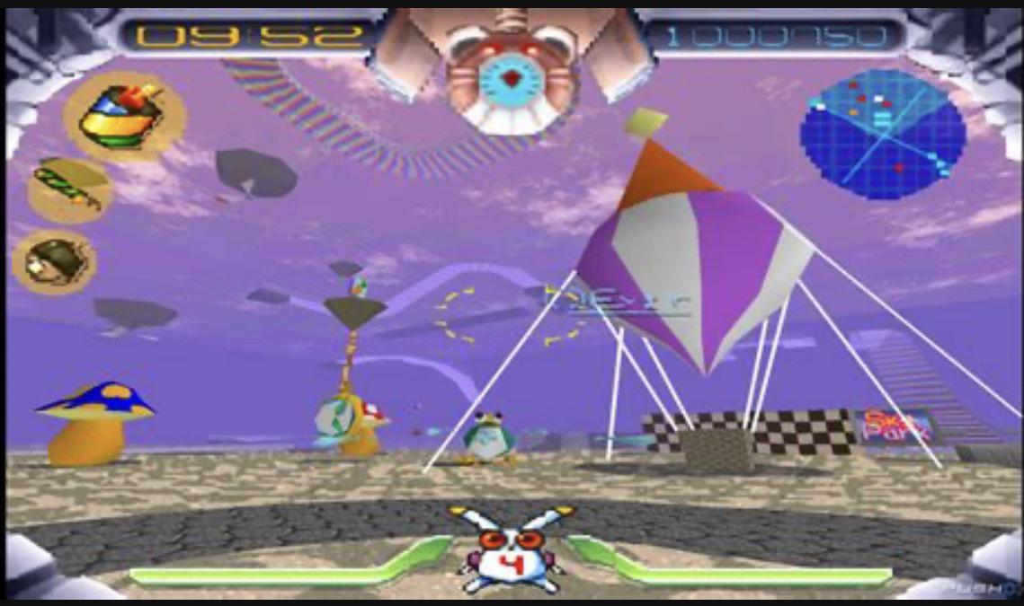 jumping flash! - Playstation 1 spill (PS1)