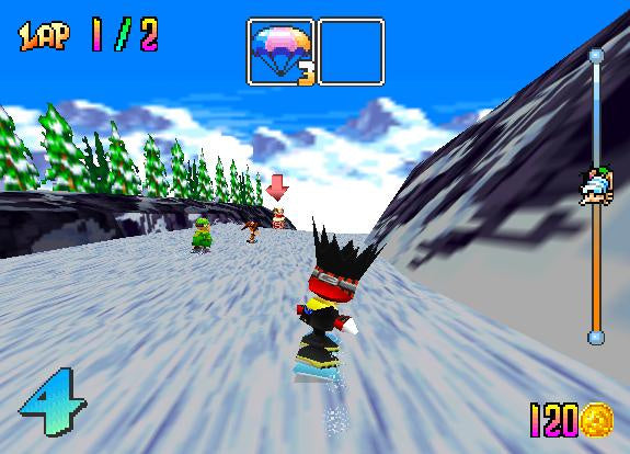 Snowboard kids (kun kassett) - Nintendo 64 spill (n64)