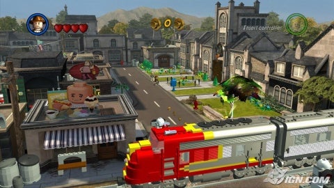 Gameplay-bilde fra Lego Indiana Jones 2 - The adventure continues - Nintendo Wii spill