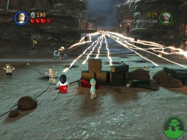 Gameplay-bilde fra Lego Indiana Jones 2 - The adventure continues - Nintendo Wii spill