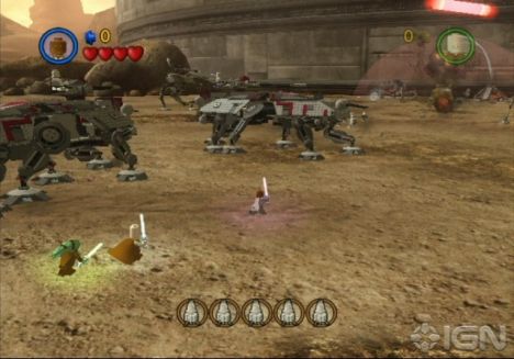 Gameplay-bilde fra Lego Star wars III / 3 - The clone wars - Nintendo Wii spill