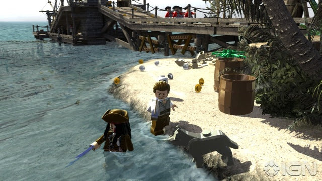 Gameplay-bilde fra Lego Pirates of the Caribbean – Xbox 360 spill