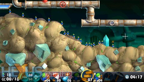Lemmings - Playstation portable spill (PSP)