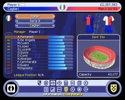 LMA Manager 2005 - Xbox original spill