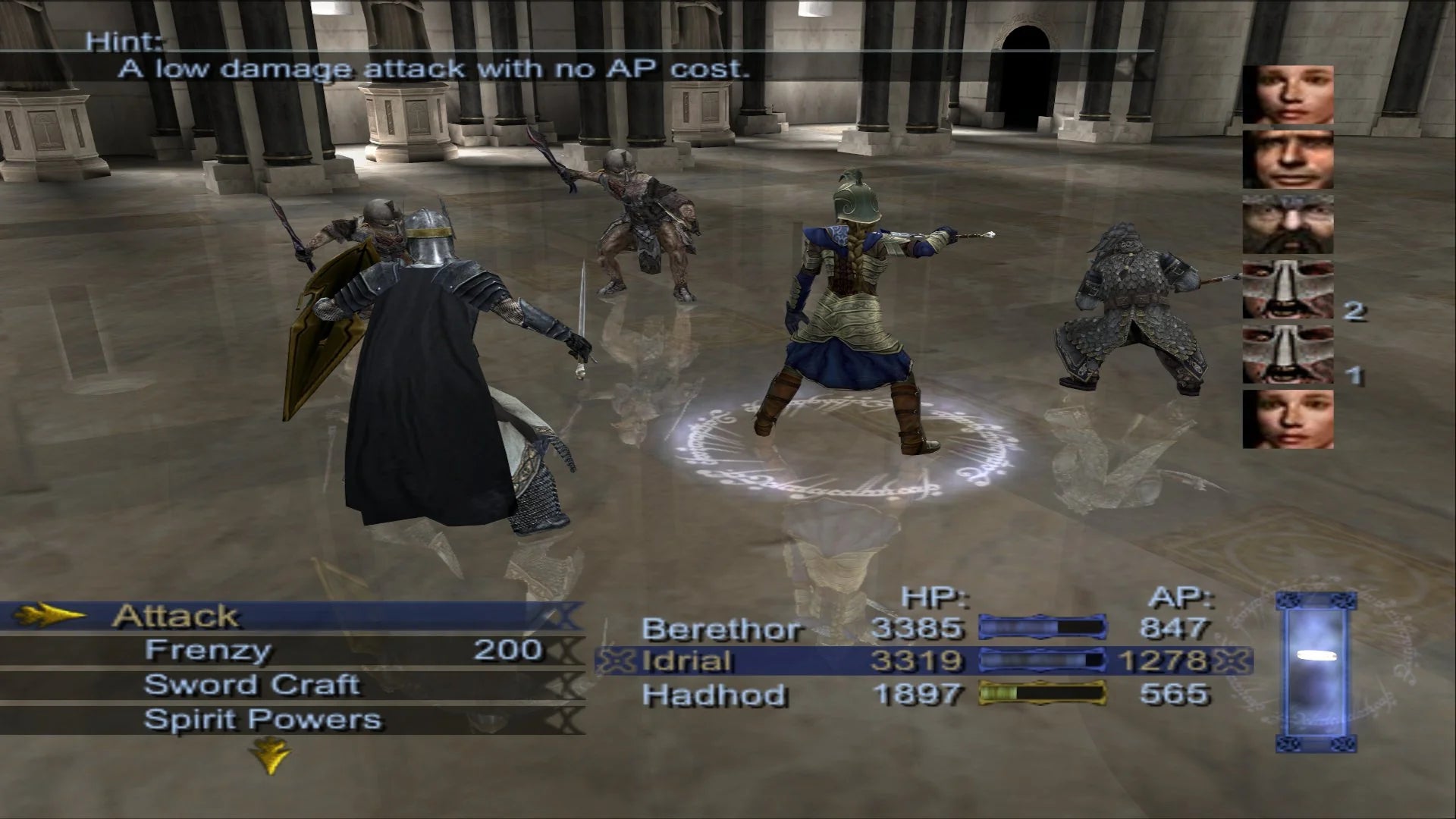 The lord of the rings - The third age - Playstation 2 spill (PS2)