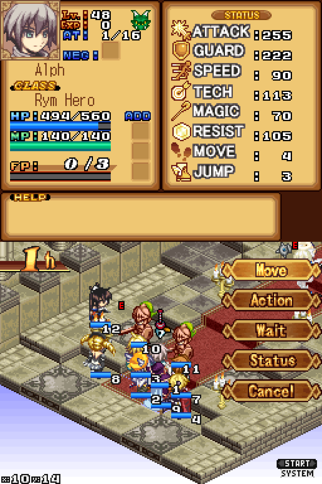 Luminous Arc 2 – Nintendo DS spill