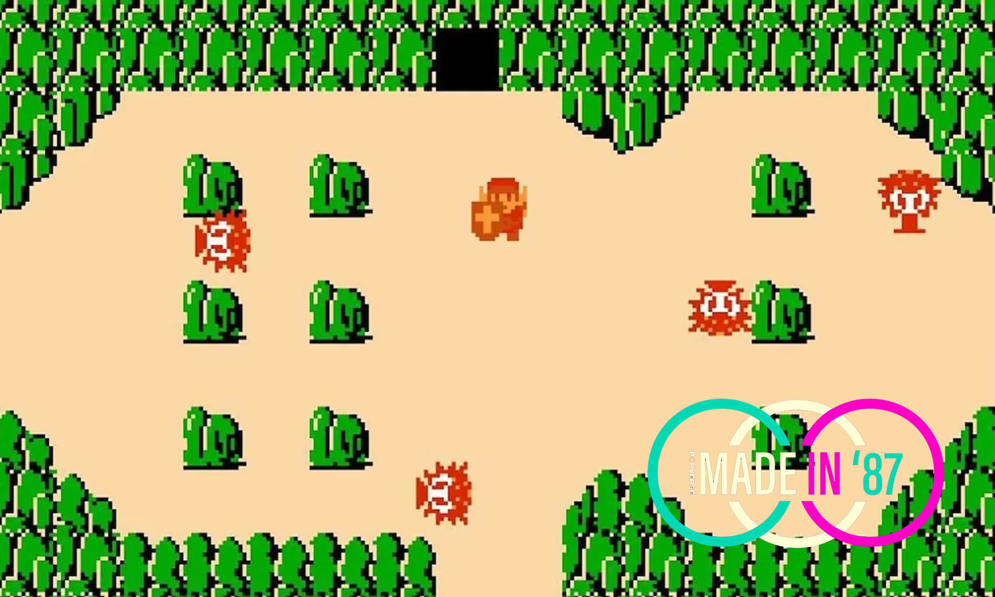 The legend of Zelda (USA) - Nintendo Entertainment system spill (NES)