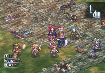 Gameplay-bilde fra Makai kingdom - Chronicles of sacred tome - Playstation 2 spill (PS2)