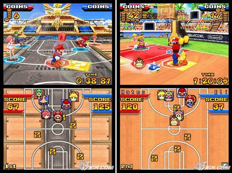 Mario slam basketball – Nintendo DS spill
