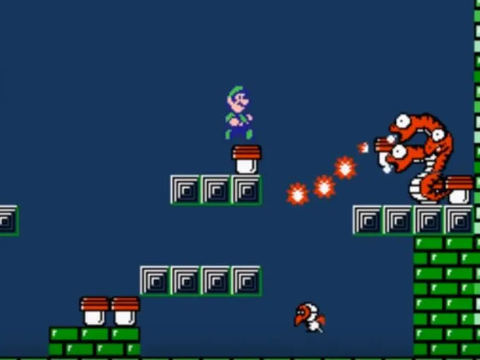 Super mario bros. 2 (USA) - Nintendo entertainment system / NES spill