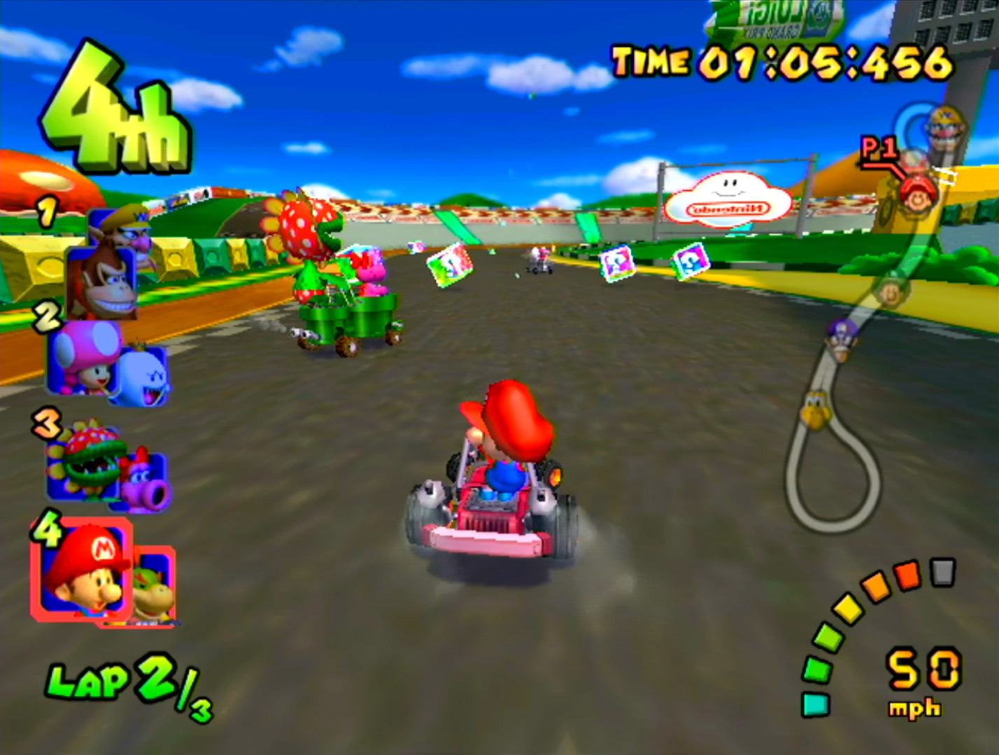 Mario Kart - Double dash!! - Nintendo Gamecube spill