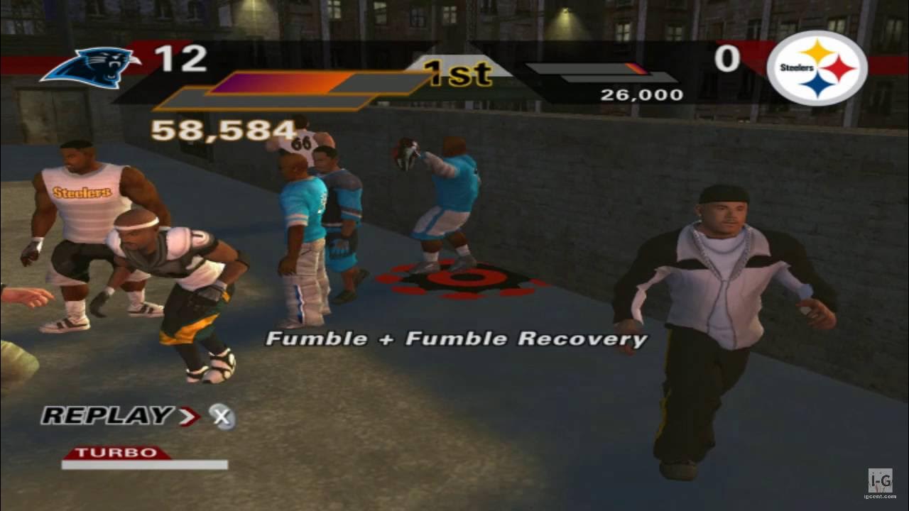 Gameplay-bilde fra Nfl Street 2 Nintendo Gamecube Spill