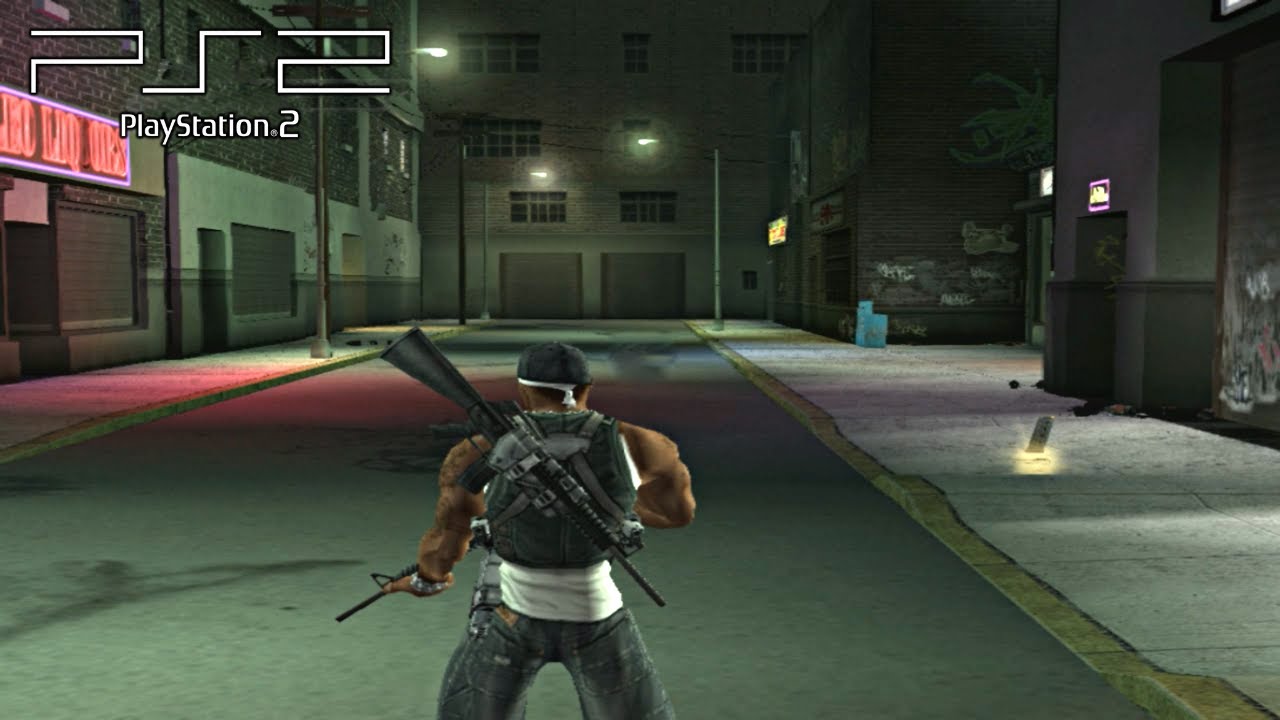 50 Cent bulletproof (platinum) - Playstation 2 spill (PS2)