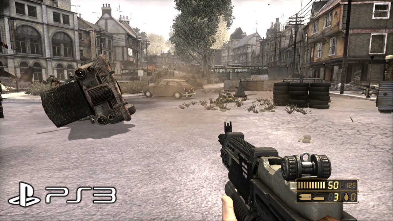 Gameplay-bilde fra Resistance Fall Of Man Platinum Playstation 3 Spill Ps3