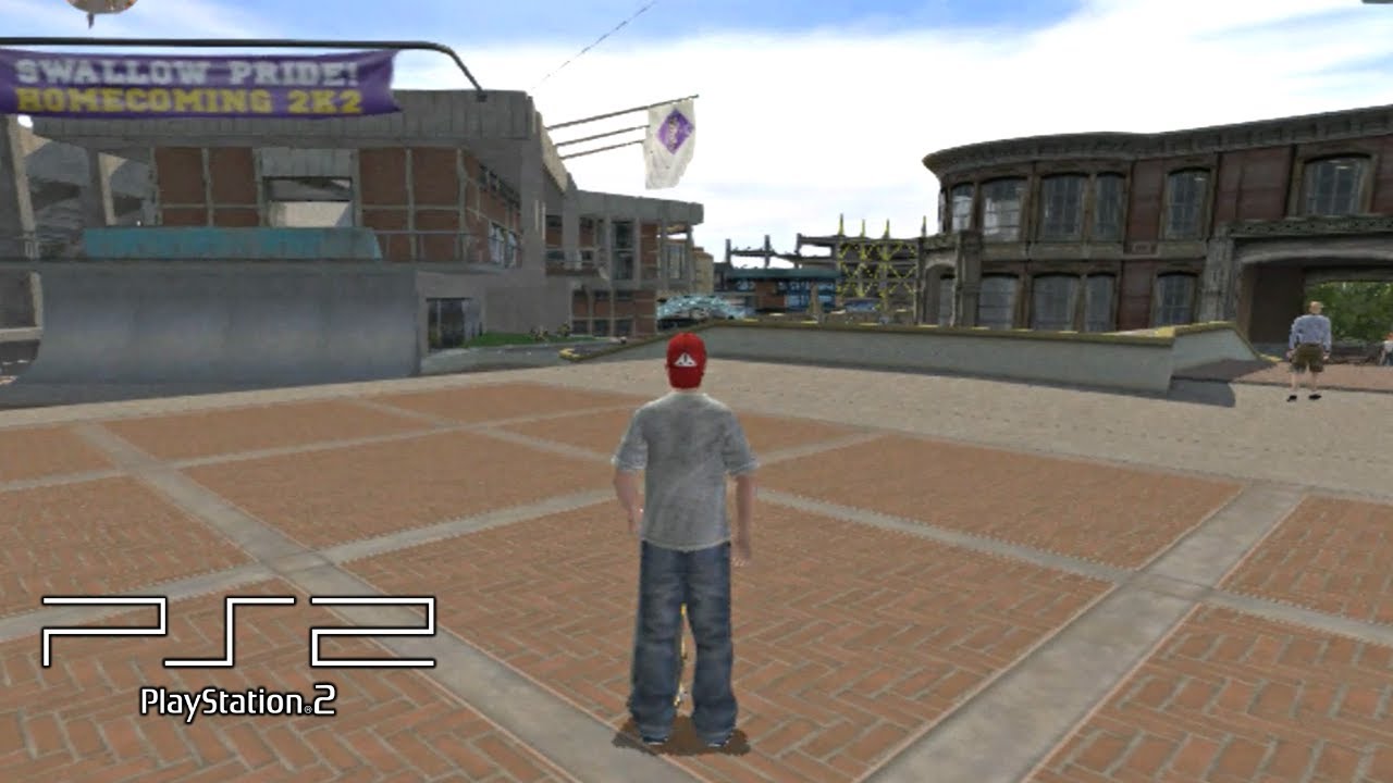 Gameplay-bilde fra Tony Hawks Pro Skater 4 Playstation 2 Spill Ps2