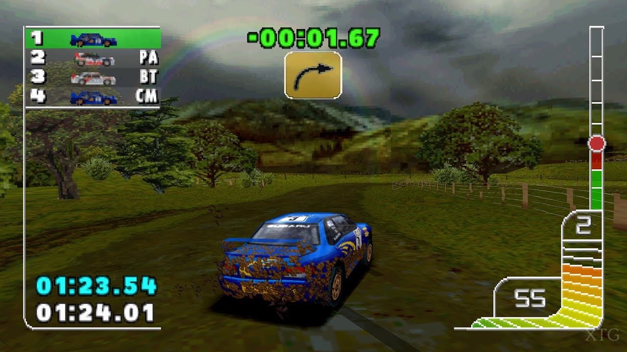 Gameplay-bilde fra Colin Mcrae Rally - Playstation 1 spill (PS1)