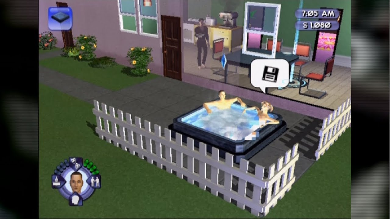 The sims - Bustin' out - Playstation 2 spill (PS2)