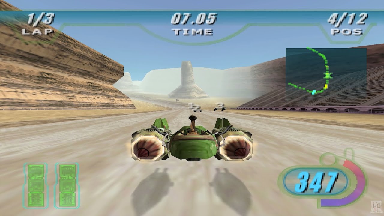 Star wars episode 1 - Racer – Nintendo 64 spill (N64)