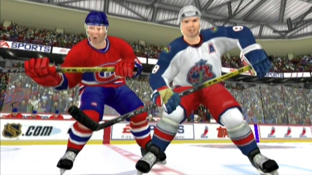 Gameplay-bilde fra Nhl 2003 Nintendo Gamecube Spill Copy