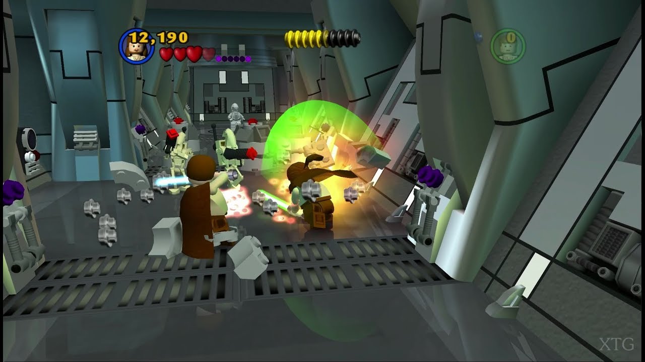 Lego star wars - The video game (platinum) - Playstation 2 spill (PS2)