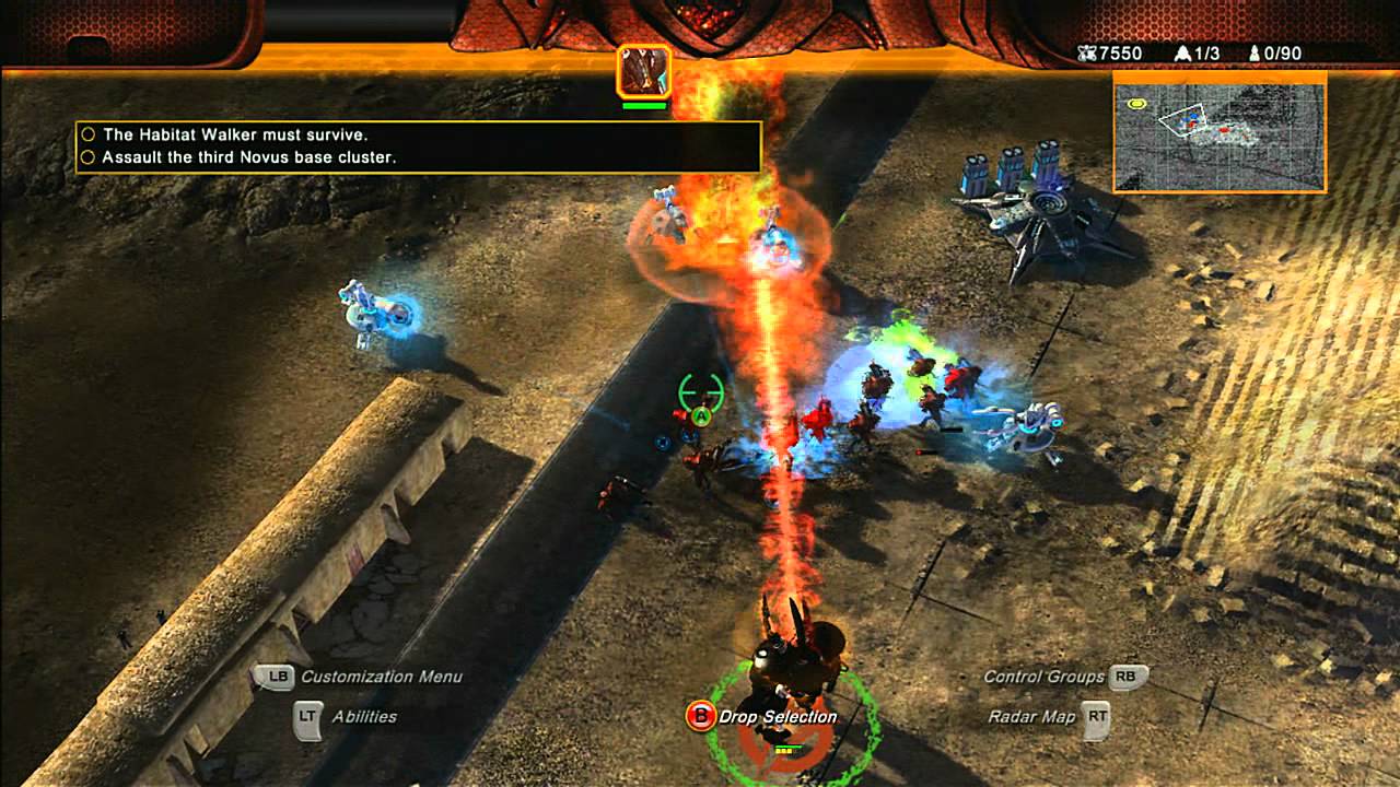 Universe at War – Earth Assault - Xbox 360 spill