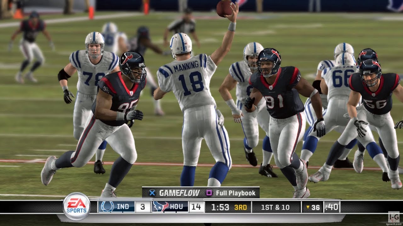 Gameplay-bilde fra Madden 11 Playstation 3 Spill Ps3